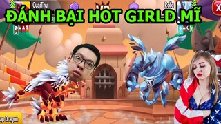 Đánh Bại Hot Girl Người Mĩ Với Rồng Bạo Chúa - Dragon City - Top Game - thành ej