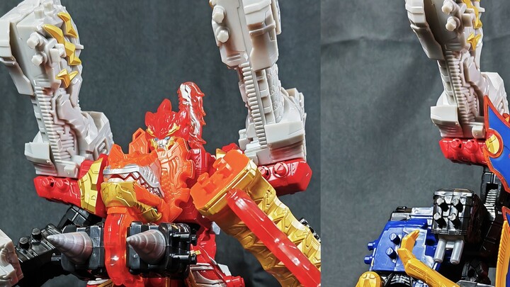 American version of the Knight Dragon Completion Plan Power Rangers Dino Rage (Dino Rage) Dimetrodon