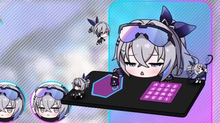 [Live2D model display] Honkai Impact: Star Dome Railway Silver Wolf bongocat mver customer order dis