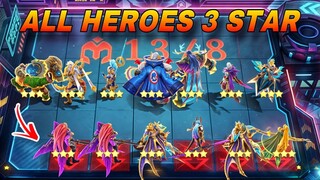 Magic Chess Best Synergy 2024 ‼️ to make all hero 3 star 🌟🌟🌟