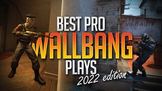 THE BEST PRO WALLBANGS OF 2022! (VAC SHOTS!) - CS:GO