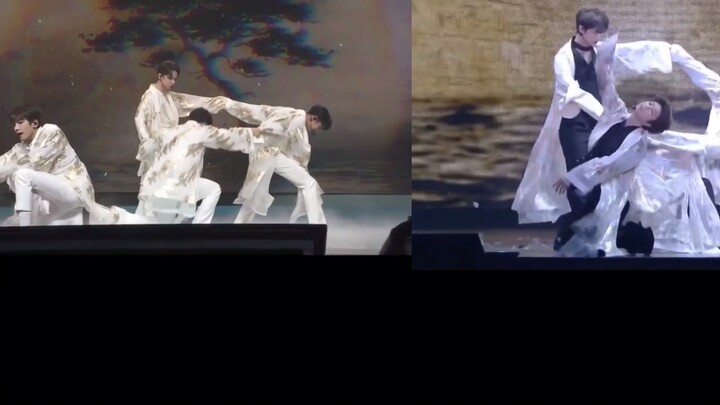 【Seventeen】Hippop team and performance team "Thirteenth month dance" comparison