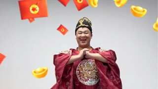 到门口了，接我一下