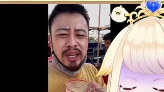 [VTuber] Reaksi Saat Menonton Video Jus Lidah Buaya India Liu Yong