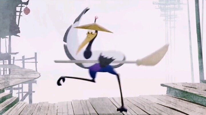 Is this Ling He's first love? Kung Fu Panda! Come on!