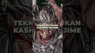 INILAH TEKNIK KUTUKAN KASHIMO HAJIME #shorts #jujutsukaisen