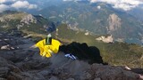 【Sport】Take off at 3220 meters! The first view of wingsuit flying