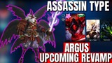 UPCOMING REVAMP OF ARGUS NEXT YEAR? | HOW TO PLAY ARGUS BEST ASSASSIN | MLBB