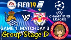 FIFA 19: UEFA Champions League | Real Sociedad 🇪🇸 VS 🇦🇹 RB Salzburg (Group D)