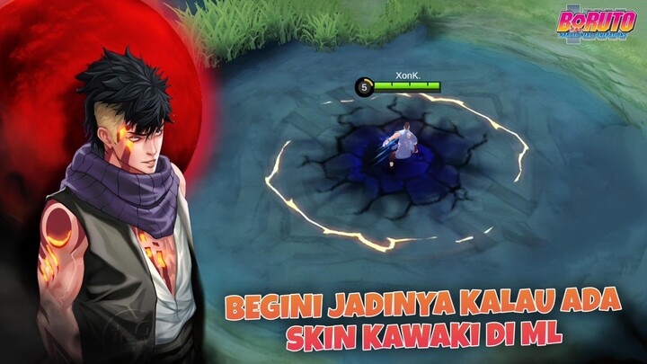 Begini Jadinya Kalau ada Skin "KAWAKI" di Mobile Legends 🔥🔥