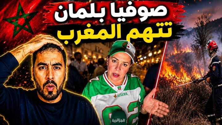 صوفيا بلمان تثير الجدل بتصريحاتها عن الجزائر.. «المغرب والماك مسؤولان عما يحدث»!