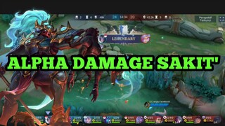 alpha damage gak ngotak