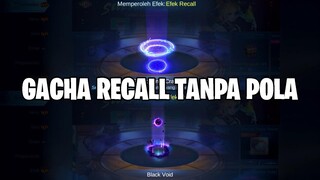 GACHA EFEK RECALL TANPA POLA PAKAI 800 DIAMOND KUNING - MOBILE LEGENDS