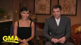 Zoe Kravitz and Robert Pattinson talk about new film, ‘The Batman’ l GMA