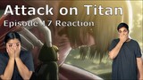 Female Titan ATTACKS Recon Mission! Attack on Titan S1 Ep 17 | Anime Reaction | First Time Watching