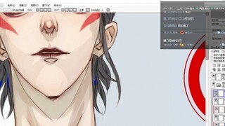 [ชุดว่ายน้ำ Nezha] แผนชุดว่ายน้ำ Chentangguan สอนวาดความรู้สึกฤดูร้อน