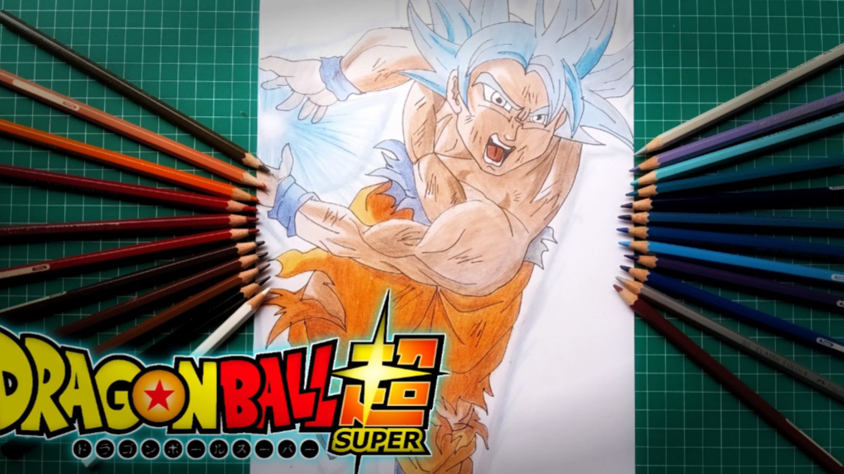 Drawing Goku mode ultra insting || Dragon ball super - Bilibili