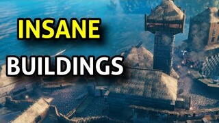 Valheim Base Building - VALHEIM Best Houses Tour Montage #15