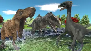 A day in the life of a jurassic world therizinosaurus - Animal Revolt Battle Simulator