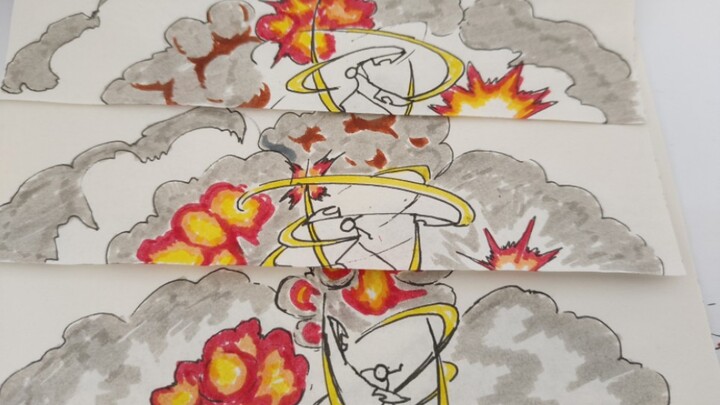 [All Breathing of the Wind Techniques] Hand-Drawn Animation Demonstration