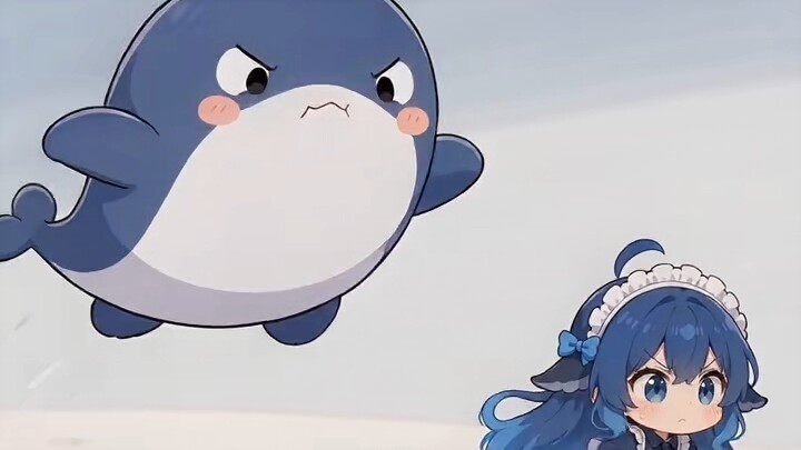 The big fish is bullying the user, and the user is absolutely furious.