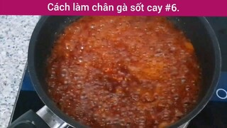 Cách làm chân gà sốt cay p6