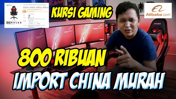 😍 KURSI GAMING MURAH HARGA 800 RIBUAN KEREN DAN AWET