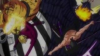 Thí nghiệm chủng tộc Quỷ Kaido , trận chiến Sanji Zoro vs King Queen_Review 1