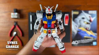 沉浸式拼装模型：修复版 万代RG1/144 RX-78-2高达元祖 RGU ver 2.0