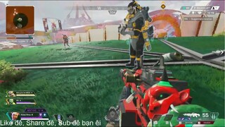 (Apex Legends) Giành top 1 vì địch kẹt "dưới hầm"!!!