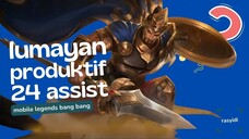 Lumayan Produktif dapat 24 assist