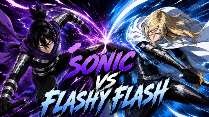 SONIC VS FLASHY FLASH⁉️