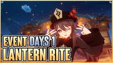 Event Days 1 Lantern Rite - Genshin Impact 3.4