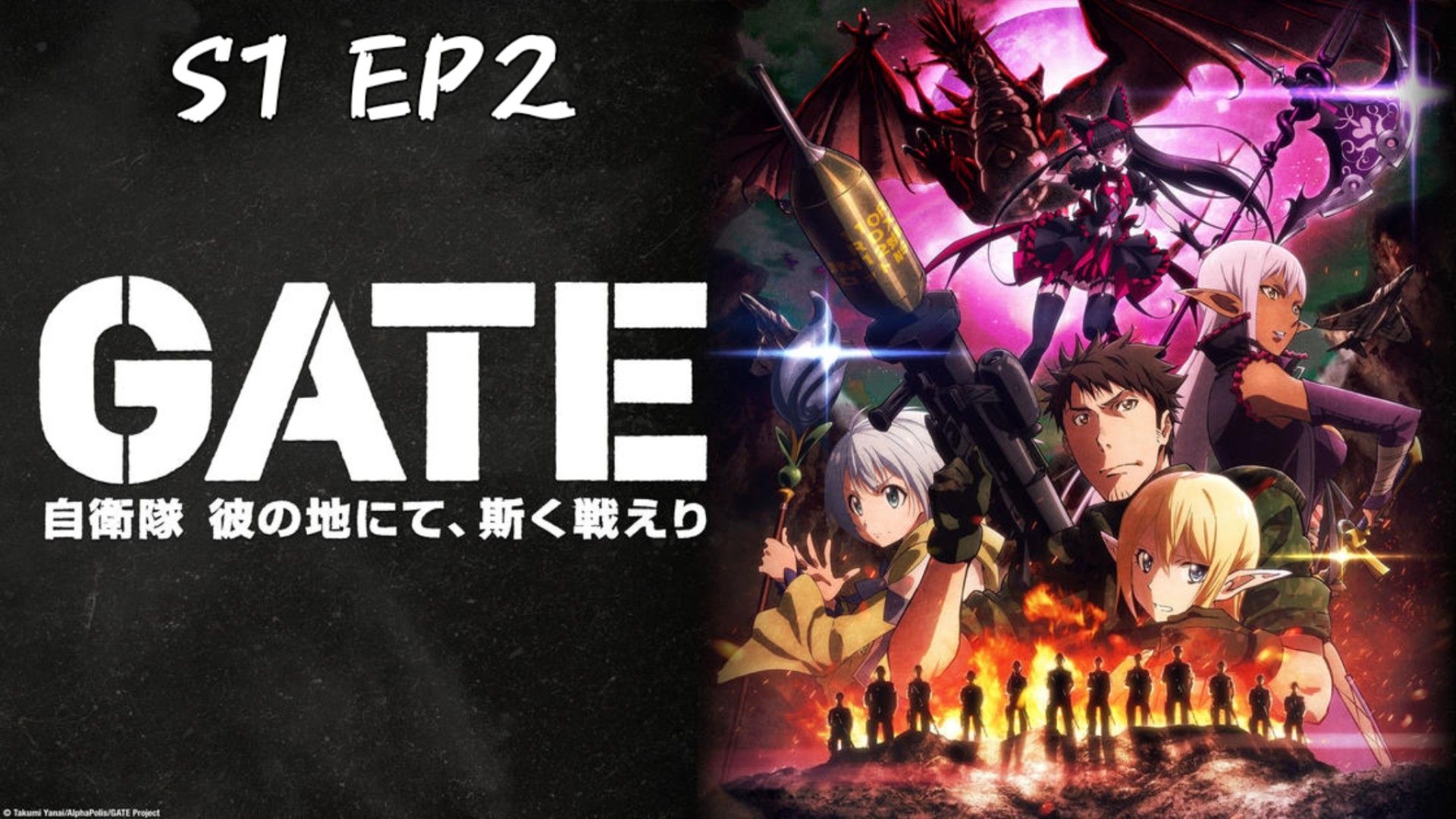 Gate Jieitai Kanochi nite Kaku Tatakaeri  Enryuuhen 2 Gate Anime  Drama HD wallpaper  Peakpx