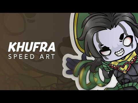 MOBILE LEGENDS KHUFRA | SPEED ART