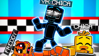 กับดักของ VRChica Minecraft Five Nights ที่ FNAF Roleplay ของ Freddy