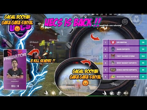 PECAH UPOINT IS BACK !! DAY 2 MATCH 1 - 4 8 KILL SENDIRIAN !?COMEBACK DARI POSISI 6 KE 2  🔥🔥