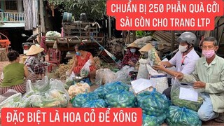 Nhờ xóm chú 10 từ thiện soạn giúp 250 phần thuốc xông gởi lên Trang LTP cho bà con Sài Gòn