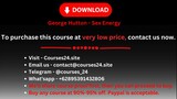 George Hutton - Sex Energy