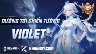 VIOLET MÙA 20 - TRANG BỊ, BẢNG NGỌC, PHÙ HIỆU VÀ CÁCH CHƠI VIOLET MẠNH NHẤT