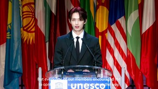 Wen Junhui, idola kartu hijau pertama yang berbicara dalam bahasa Mandarin di PBB