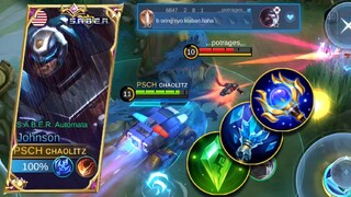 JOHNSON (HIGH MAGIC POWER BUILD) I MET TRASHTALKER HAYA | BEST BUILD AND EMBLEM S28 | MOBILE LEGENDS