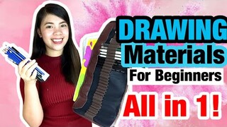 DRAWING MATERIALS for Beginners: ALL IN 1 P504 only | Philippines