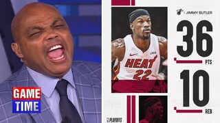 NBA GameTime impressed Jimmy Buckets 36 Pts powered the Heat to a dominant win in Game 4