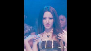 She really danced the "crab dance" in a cool and mean way.