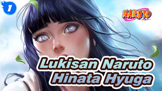 [Lukisan Naruto] Hinata Hyuga / SakimiChan_1