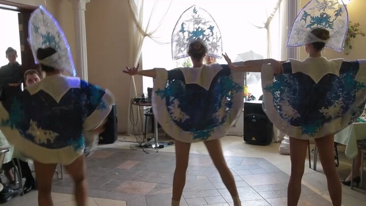 Russian girl dancing