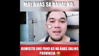 MAY AHAS SA BAHAY KO | MUNTIK NA AKO MAKAGAT