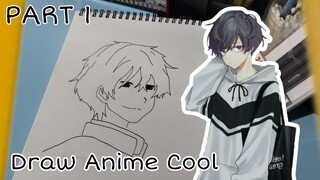 Menggambar Anime Cool Menyala abang kuh 🔥🔥🔥 | Draw Anime