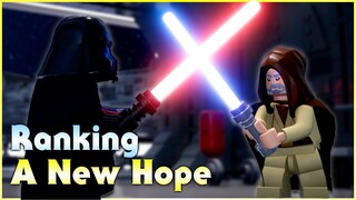 Ranking LEGO Star Wars: The Skywalker Saga's A New Hope Levels WORST to BEST